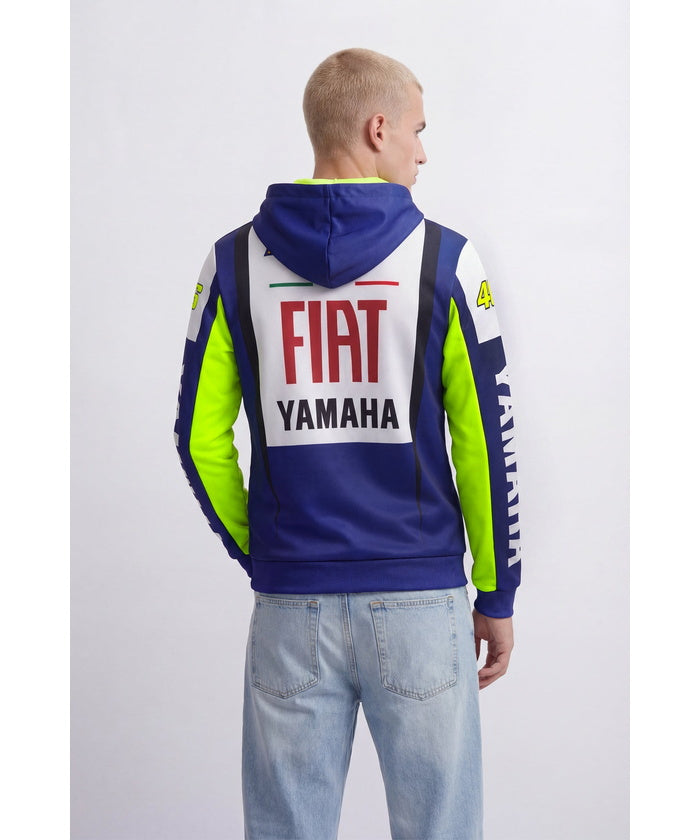 バレンティーノ・ロッシ YAMAHA ヘリテージ 46 Fiat Yamaha フーディー