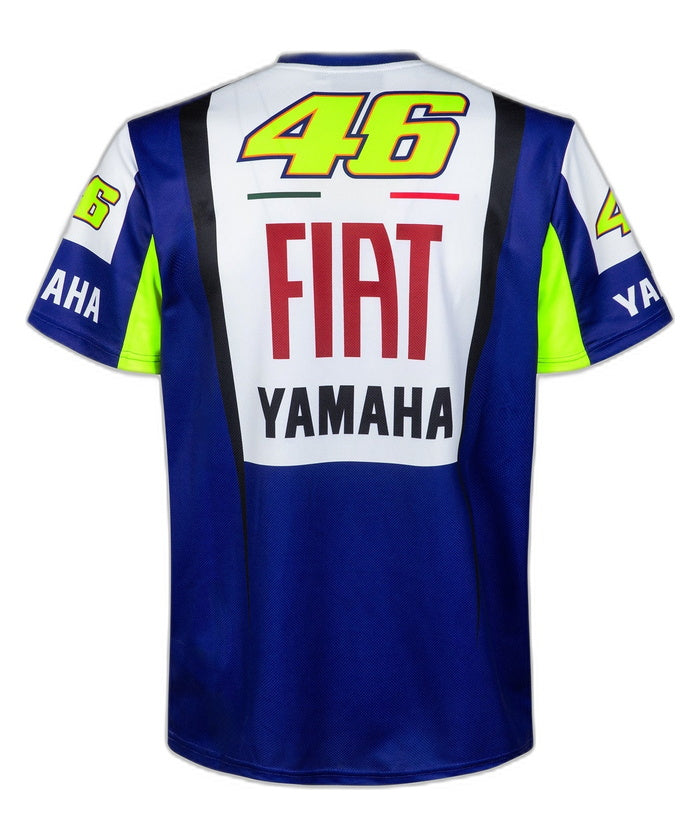 バレンティーノ・ロッシ YAMAHA ヘリテージ 46 Fiat Yamaha Tシャツ