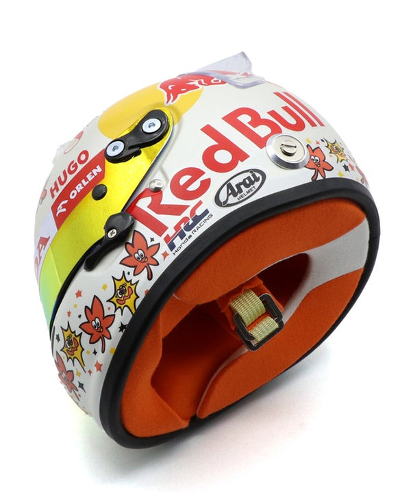 角田裕毅 別注 角田裕毅 2024年 日本GP VCARB ヘルメット by Arai 1/2