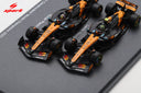 マクラーレン F1チーム MCL39 ノリス＆ピアストリ 2025年 シンガポールGP コンストラクターズ チャンピオン by スパーク 1/64スケール