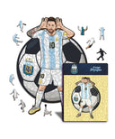 アルゼンチン代表 ウッドパズル リオネル・メッシ