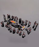 オラクル レッドブル レーシング ホンダ RB19 マックス・フェルスタッペン 2023年 日本GP ピットクルーセット by MINI GT 1/64スケール