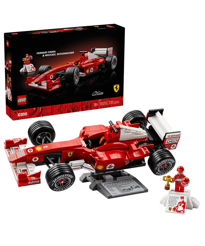 フェラーリ F2004 ミハエル・シューマッハー by LEGO(レゴ） – EURO