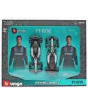 メルセデス AMG ペトロナス F1チーム W16 ジョージ･ラッセル 2025年 シーズン＆イギリスGP 2台セット by ブラゴ 1/43スケール