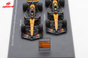 マクラーレン F1 チーム MCL39 ランド･ノリス＆オスカー･ピアストリ 2025年 コンストラクターチャンピオン by スパーク 1/43スケール