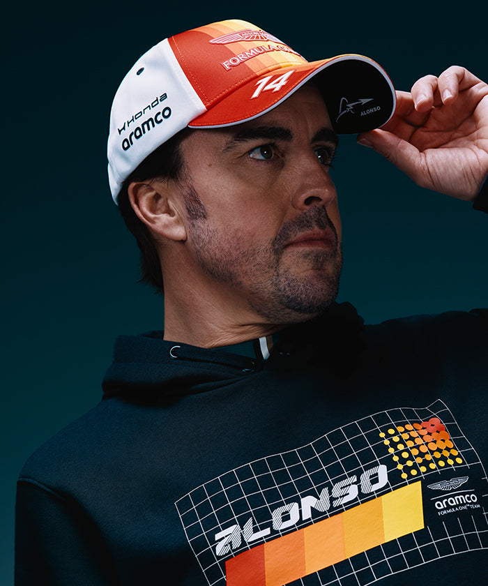 kimoa フェルナンドアロンソ　RACING フードパーカー　M キモア アストンマーティン アラムコ F1 チーム フェルナンド・アロンソ