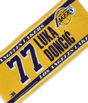 NBA ロサンゼルス·レイカーズ ルカ·ドンチッチ／フェイスタオル