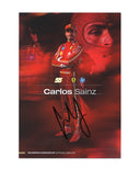 カルロス・サインツ 直筆サイン入り スクーデリア フェラーリ hp チーム 2024年 カード