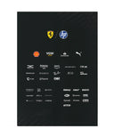 シャルル・ルクレール 直筆サイン入り スクーデリア フェラーリ hp チーム モンツァ 2024年 カード