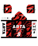 HRC Honda RACING × SuperGT コラボ フードタオル ARTA No.8