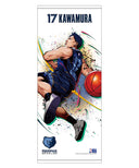 NBA メンフィス·グリズリーズ／河村勇輝 イラストフェイスタオル