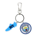 マンチェスター シティ アクリル2連チャーム シューズ