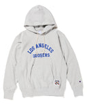 Champion × MLB ドジャース ビンテージ フーディー