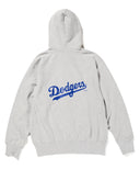 Champion × MLB ドジャース ビンテージ ZIPフーディー