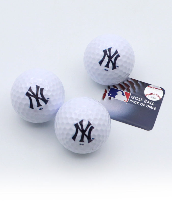 ニューヨーク・ヤンキース ゴルフボール 3個セット MLB ニューヨーク·ヤンキース／ゴルフボール<3-PACK> – EURO