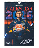 マックス・フェルスタッペン 壁掛けカレンダー 2026年