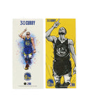 NBA ゴールデンステイト·ウォリアーズ／ステフィン·カリー イラストステッカーセット