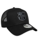 FCバルセロナ トーナル ブラック NewEra 9FORTY A-フレーム トラッカーキャップ
