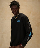 ルイス･ハミルトン PLUS44 クルー リフレクティブ ロングスリーブ Tシャツ 2026 BK