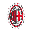 ACミラン ロゴ ウッドパズル M