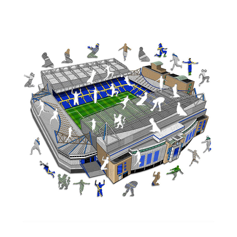 チェルシー スタンフォードブリッジ ウッドパズル M – EURO SPORTS