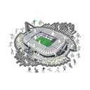 ユベントス アリアンツスタジアム ウッドパズル M