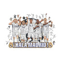 レアル マドリード 5プレーヤーズ ウッドパズル M