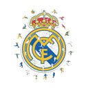 レアル マドリード ロゴ ウッドパズル M