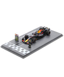 オラクル レッドブルレーシング ホンダ RB20 マックス・フェルスタッペン 2024年 F1 ドライバー チャンピオン by スパーク 1/43スケール