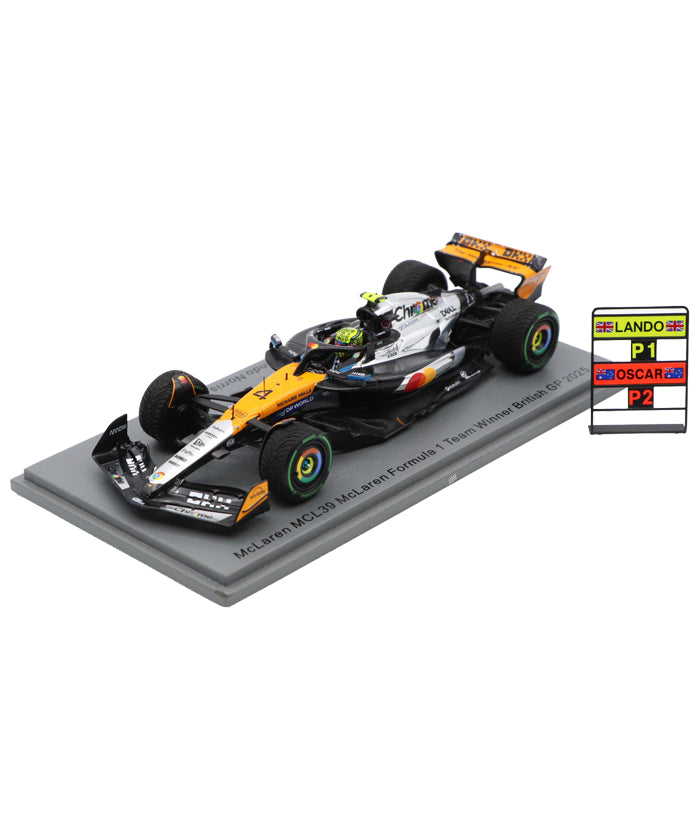 マクラーレン F1 チーム MCL39 ランド・ノリス 2025年 イギリスGP 優勝