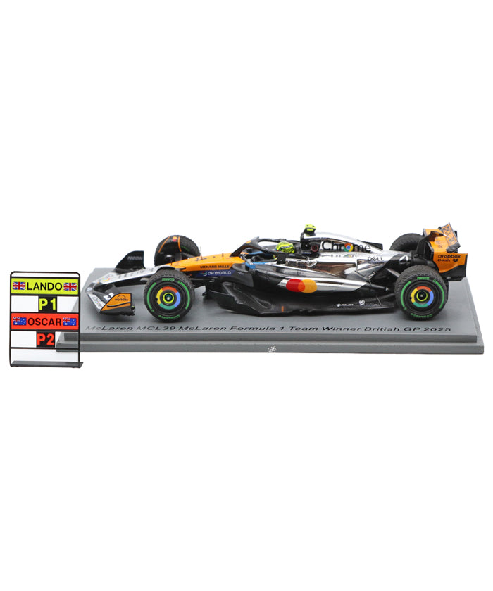 マクラーレン F1 チーム MCL39 ランド・ノリス 2025年 イギリスGP 優勝