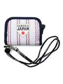 侍ジャパン ラウンドウォレット ストライプ