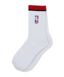 NBA カジュアルソックス WH/RD