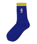 NBA カジュアルソックス BL/YL