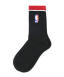NBA カジュアルソックス BK/RD
