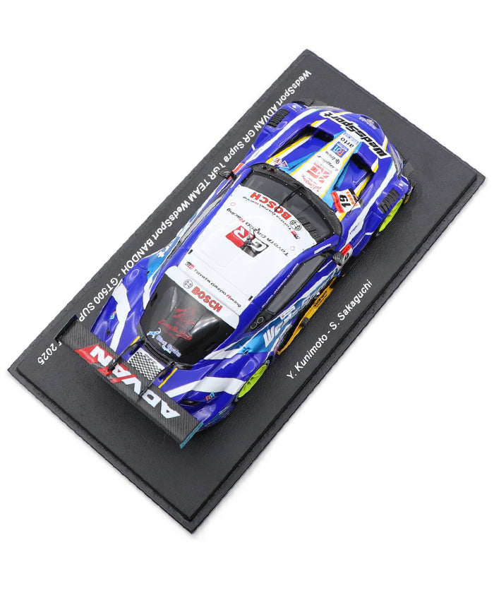 ミニカー WedsSport ADVAN GR Supra GT 500 Preorder] Spark 1:64 WedsSport ADVAN GR Supra TGR TEAM WedsSport