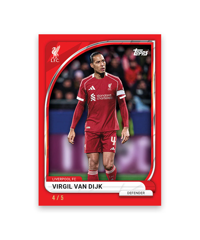 リバプール トレーディングカード 25/26 TOPPS コレクター 缶 – EURO