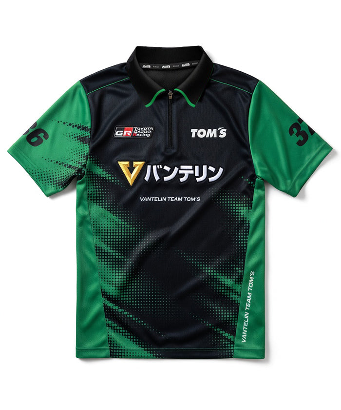 VANTELIN TEAM TOM'S チーム ZIP ポロシャツ 2026 – EURO SPORTS