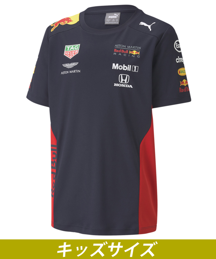 1 レッドブル Tシャツ カットソー 30 オフセール Puma レッドブルレーシング キッズ チーム Tシャツ Tm W Arb F1オフィシャルグッズストア Euro Sports公式通販