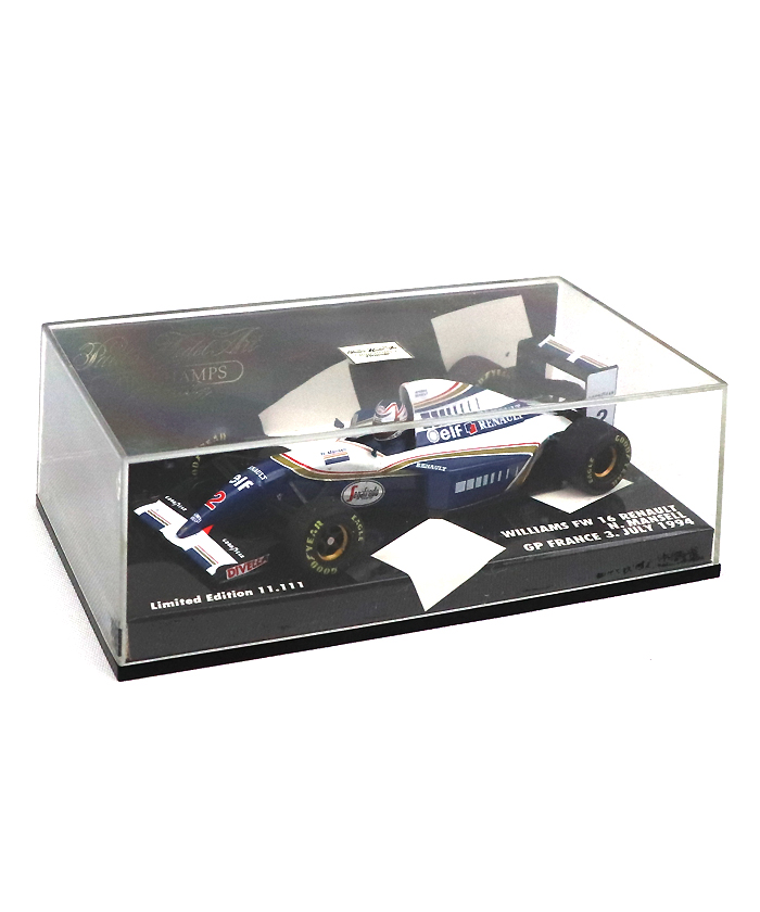 おしゃれ F1 ミニチャンプス ウィリアムズ FW16 ナイジェル マンセル