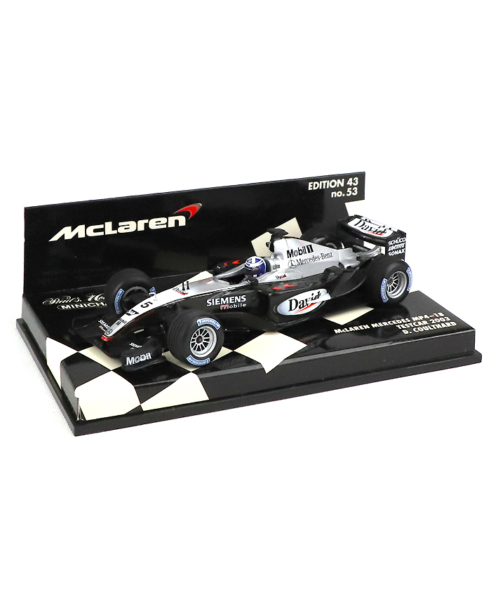 3 / マクラーレン|1/43スケール【海外並行品】ミニチャンプス 1/43