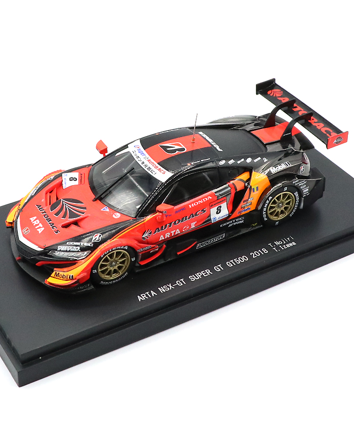 送料無料】 (45629) No.8 NSX-GT ARTA 2018 スーパーGT 1/43 - レーシングカー - hlt.no