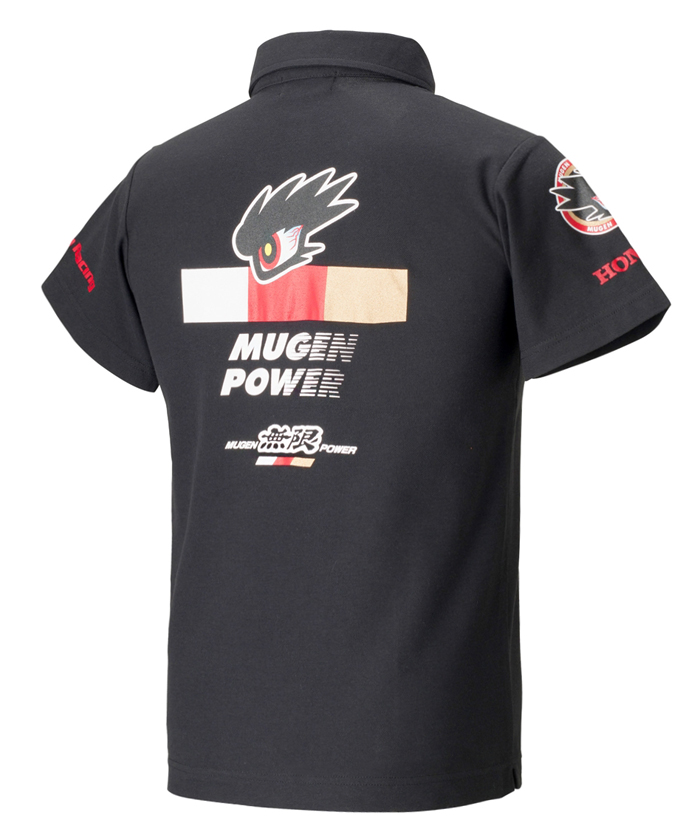 13 無限 ポロシャツ シャツ無限 Team Mugen ポロシャツ ブラック F1オフィシャルグッズストア Euro Sports公式通販