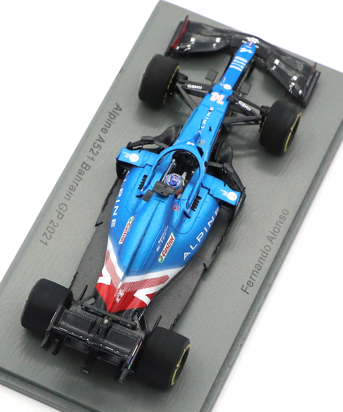 6 / ルノー/アルピーヌ|1/43スケールスパーク 1/43スケール アルピーヌ F1 チーム A521 フェルナンド・アロンソ 2021年バーレーンGP  F1オフィシャルグッズストア EURO SPORTS公式通販