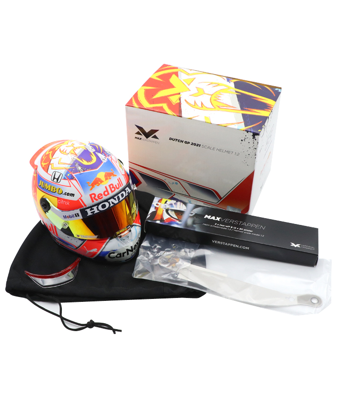 フェルスタッペン 2021 オランダGP 1/2 ヘルメット | hartwellspremium.com