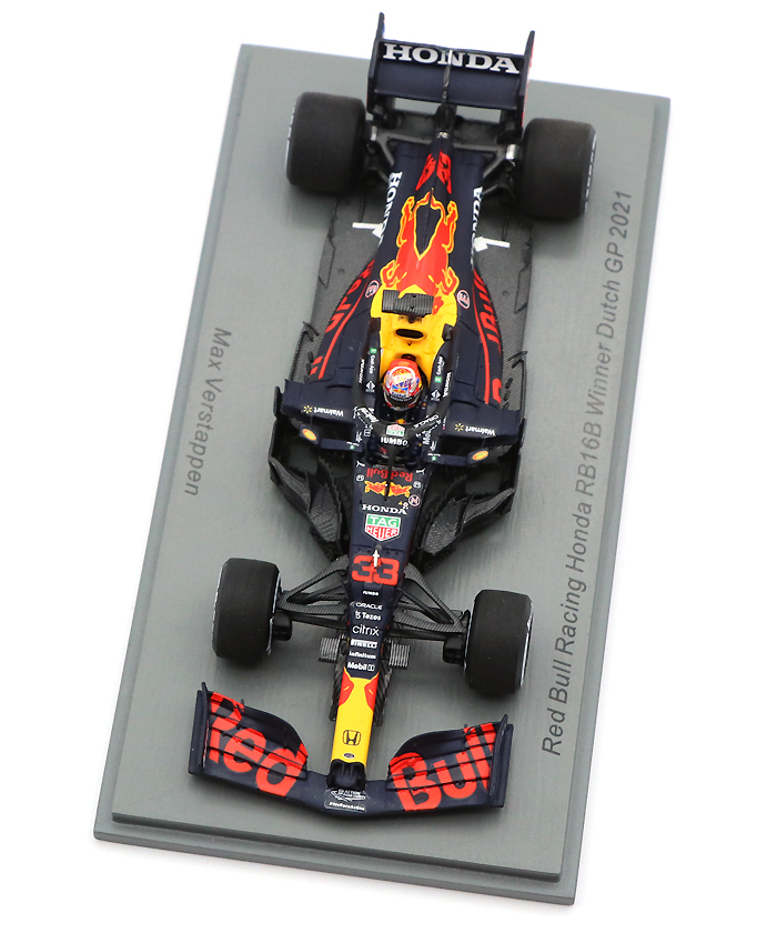 1 / レッドブル|1/43スケールスパーク 1/43スケール レッドブル レーシング ホンダ RB16B マックス・フェルスタッペン 2021年 オランダGP優勝 with ピットボード /ARB F1オフィシャルグッズストア EURO SPORTS公式通販