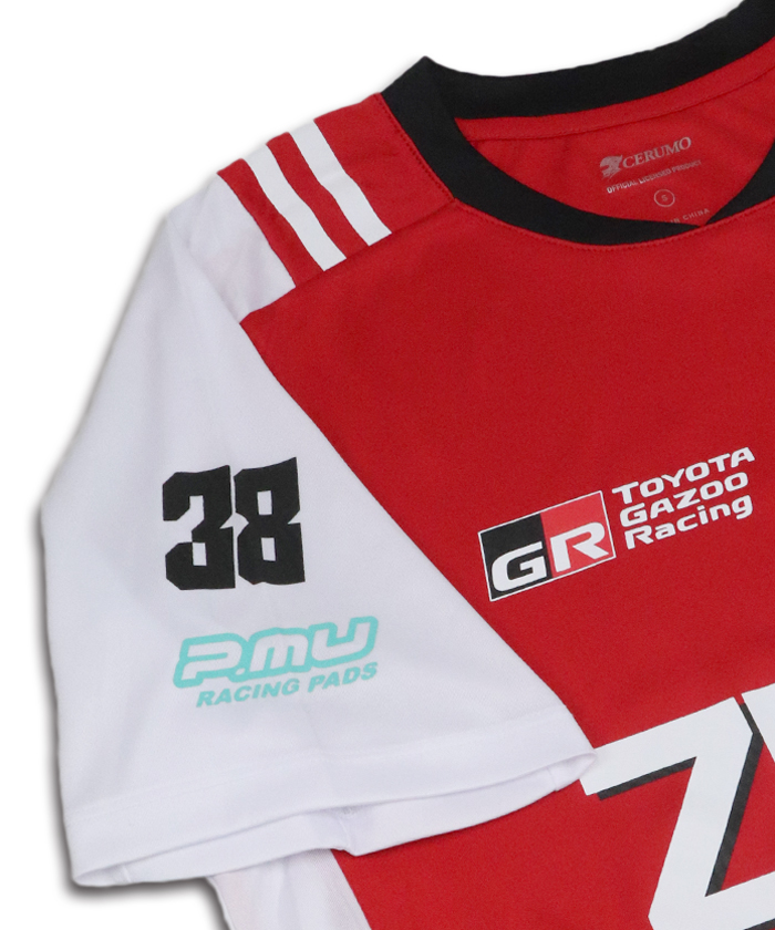 12 / ゼント・セルモ|Tシャツ・カットソーTGR チーム ゼントセルモ チーム スポンサー Tシャツ レッド F1オフィシャルグッズストア  EURO SPORTS公式通販