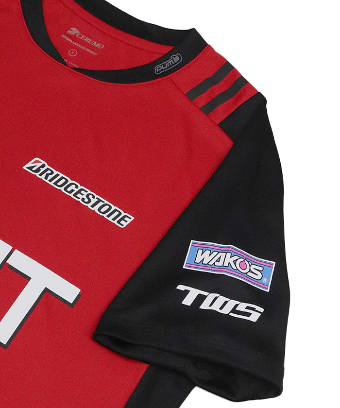 12 / ゼント・セルモ|Tシャツ・カットソーTGR チーム ゼントセルモ チーム スポンサー Tシャツ レッド F1オフィシャルグッズストア  EURO SPORTS公式通販