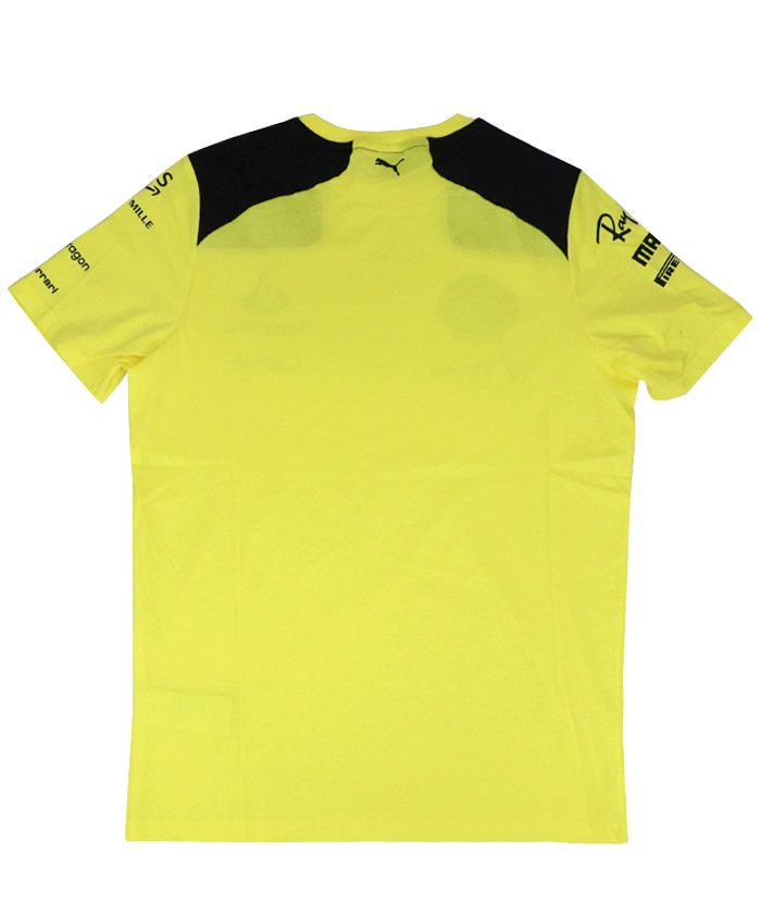 2 / フェラーリ|Tシャツ・カットソーPUMA スクーデリア フェラーリ チーム Giallo Modena スペシャル エディション Tシャツ  2022 /TM-W F1オフィシャルグッズストア EURO SPORTS公式通販