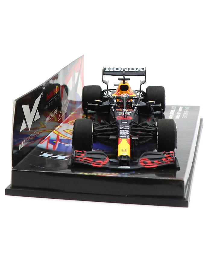 1 / レッドブル|1/43スケールフェルスタッペン別注 ミニチャンプス 1/43スケール レッドブル レーシング ホンダ RB16B マックス・ フェルスタッペン 2021年 オランダGP 優勝 トロフィー付属 /ARB F1オフィシャルグッズストア EURO SPORTS公式通販